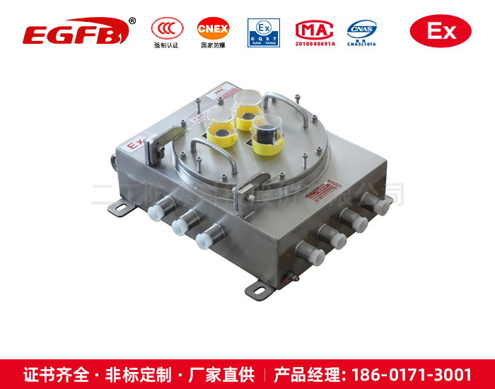 IIC級不銹鋼防爆控制箱